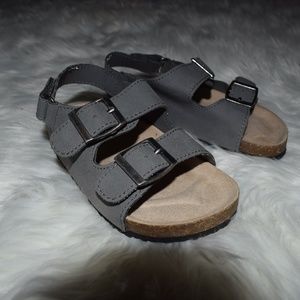 6c Toddler Gymboree Sandals Gray
